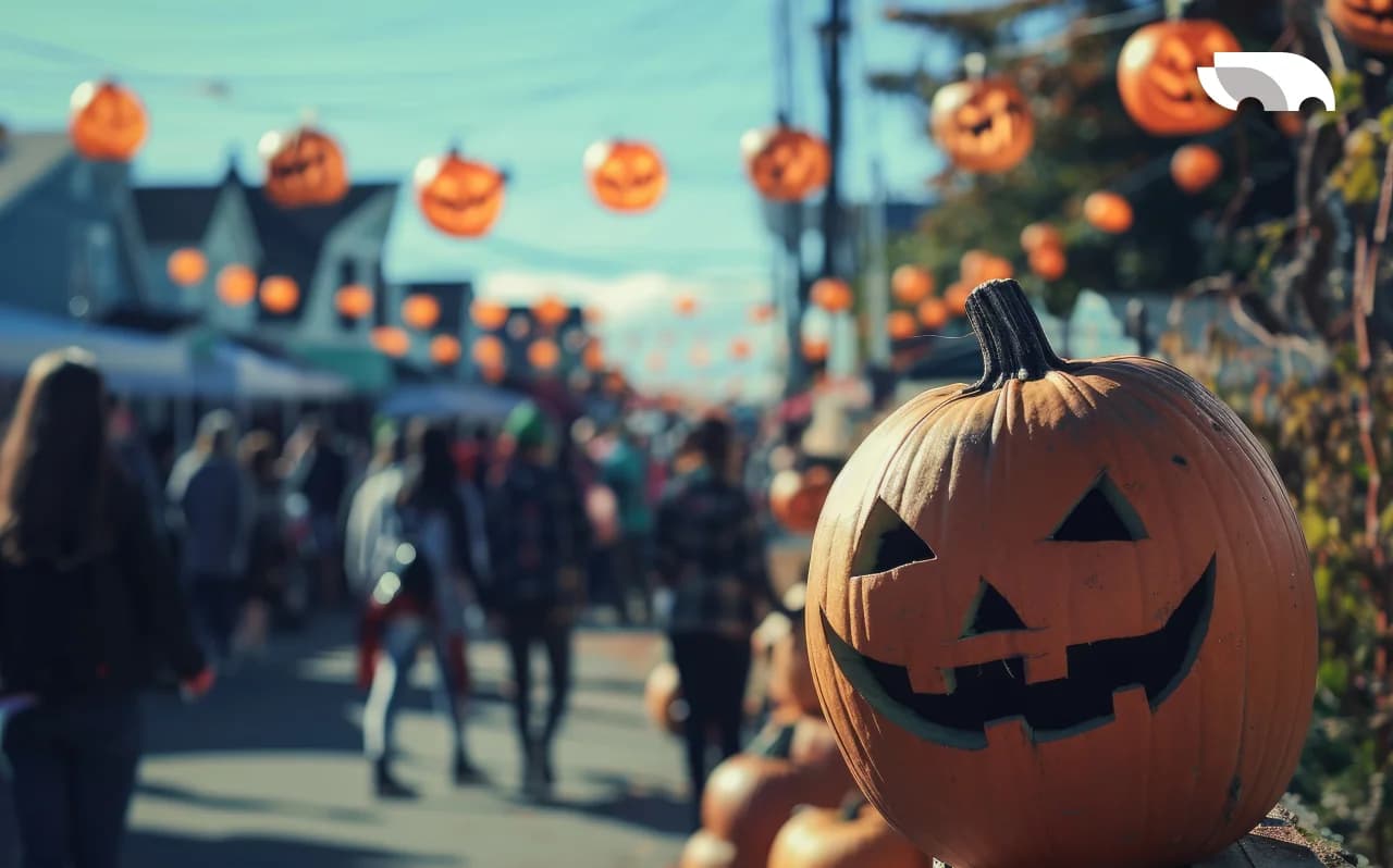 Halloween Group Trips Haunted Attractions by Bus.